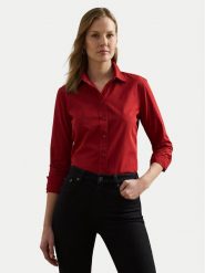 LAUREN RALPH LAUREN Koszula 200925378004 Czerwony Relaxed Fit. Czerwone koszule Lauren Ralph Lauren, m, bez wzorów, z bawełny, bez kołnierzyka, bez ramiączek. Za 629.99 zł.