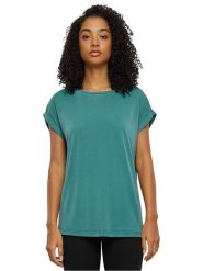 Urban Classics Koszulka w kolorze zielonym rozmiar: XS. Zielone bluzki Urban Classics, xs, bez wzorów, bez kołnierzyka, bez ramiączek. Za 35.02 zł.