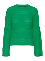 Vero Moda Sweter w kolorze zielonym rozmiar: S. Zielone swetry Vero Moda, s, bez wzorów, ze splotem, bez ramiączek. Za 57.20 zł.