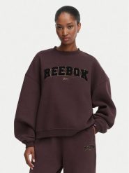Reebok Bluza Inka RK25686CCW Brązowy Oversize. Brązowe bluzy Reebok, xl, bez wzorów, z syntetyku, bez kaptura. Za 219.99 zł.