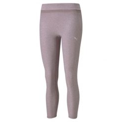 Rajstopy Sportowe Studio Yogini Luxe Mesh Inset. Czerwone rajstopy i pończochy Puma, bez wzorów, z meshu. W wyprzedaży za 133.90 zł.