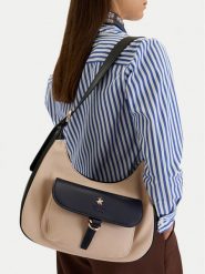 Beverly Hills Polo Club Torebka CEO-BHPC-C-026-09 Czarny. Czarne torebki klasyczne Beverly Hills Polo Club, bez wzorów, z materiału, bez dodatków. Za 229.99 zł.