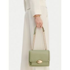 Torebka GINO ROSSI. Zielone torebki klasyczne Gino Rossi, bez wzorów, bez dodatków. Za 299.99 zł.
