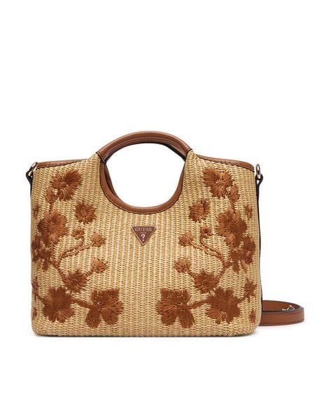 Guess Torebka Kristern Mini HWWF97 43760 Beżowy. Brązowe torebki klasyczne Guess, z aplikacjami, z syntetyku, bez dodatków. Za 584.99 zł.