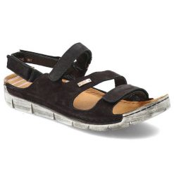 Czarne Sandały Carinii Wygodne Buty Damskie. Czarne sandały Carinii, z aplikacjami, z nubiku, bez obcasa, na obcasie, bez zapięcia. Za 159.00 zł.