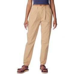 Damskie spodnie turystyczne Columbia Boundless Trek Pleated. Brązowe spodnie narciarskie Columbia, na zimę, xs, bez wzorów, z elastanu, narciarskie. Za 427.00 zł.