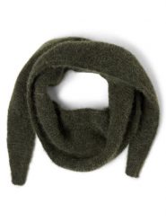 Samsøe Samsøe szalik z dzianiny z zawartością alpaki i merynosów - Sanor Kobiety Wełna merino zielony, ONE SIZE. Zielone szaliki Samsøe & Samsøe, bez wzorów, z dzianiny. Za 199.95 zł.