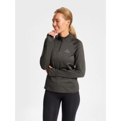 Bluza damska z zamkiem 1/2 Newline Pace. Brązowe bluzy sportowe Newline, bez wzorów, bez kaptura. Za 288.50 zł.