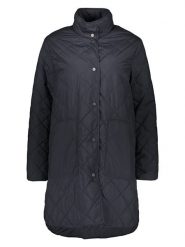 Fuchs Schmitt Płaszcz pikowany w kolorze granatowym rozmiar: 42. Niebieskie płaszcze Fuchs Schmitt, bez wzorów, bez kaptura. Za 295.99 zł.