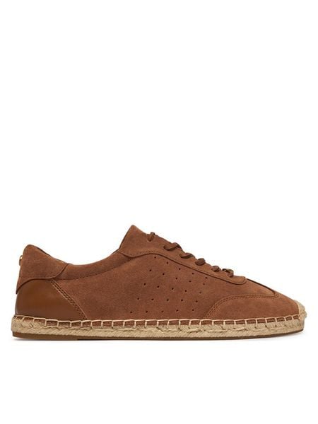 MICHAEL Michael Kors Espadryle Ollie 43S6SCFS1S Brązowy. Brązowe espadryle MICHAEL Michael Kors, bez wzorów, ze skóry, bez obcasa, bez zapięcia. Za 566.99 zł.