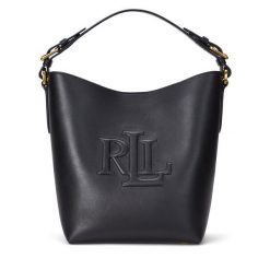 Torebka LAUREN RALPH LAUREN. Czarne torebki klasyczne Lauren Ralph Lauren, bez wzorów, bez dodatków. Za 1,259.00 zł.