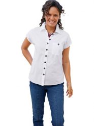 WITT WEIDEN Bluzka w kolorze kremowym rozmiar: 46. Brązowe bluzki WITT WEIDEN, bez wzorów, z bawełny, bez kołnierzyka, bez ramiączek. Za 43.99 zł.