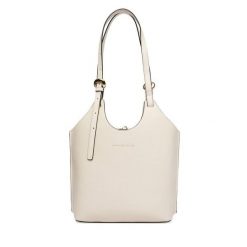 Torebka Tommy Hilfiger. Brązowe torebki klasyczne TOMMY HILFIGER, bez wzorów, bez dodatków. Za 569.99 zł.