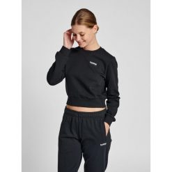 Damska krótka bluza Hummel LGC Shai. Czarne bluzy Hummel, s, bez wzorów, z bawełny, bez kaptura. Za 230.35 zł.