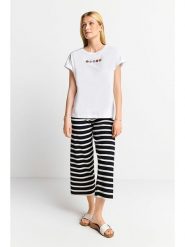 Rich & Royal Koszulka w kolorze białym rozmiar: M. Białe bluzki Rich & Royal, m, bez wzorów, z bawełny, bez kołnierzyka, bez ramiączek. Za 78.99 zł.