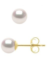 ATELIERS SAINT GERMAIN Złote kolczyki-wkrętki z perłami rozmiar: onesize. Białe kolczyki ATELIERS SAINT GERMAIN, z perłą, złote. Za 1,078.99 zł.