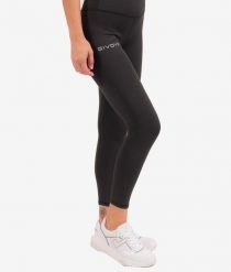 Damskie legginsy Givova Basic. Czarne legginsy Givova, s, bez wzorów, z elastanu, z podwyższonym stanem, długie. Za 91.49 zł.