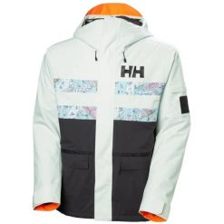 Kurtka narciarska Helly Hansen ULLR D Fram. Zielone kurtki narciarskie Helly Hansen, bez wzorów, bez kaptura, narciarskie. Za 1,205.05 zł.