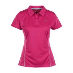 Damska koszulka polo Peak Mountain. Czerwone koszulki polo Peak Mountain, bez wzorów, bez kołnierzyka, bez ramiączek. W wyprzedaży za 143.00 zł.