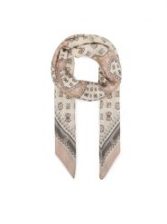 Guess Chusta AW5496 VIS03 Beżowy. Brązowe rękawiczki Guess, z aplikacjami, z wiskozy. Za 249.99 zł.