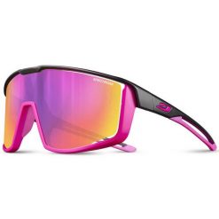 Okulary rowerowe JULBO FURY różowo czarne Spectron kat.3. Czarne okulary przeciwsłoneczne JULBO, bez wzorów, sportowe. Za 359.99 zł.