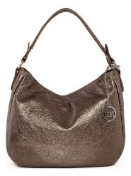 Mia Tomazzi Skórzana torebka "Molise" w kolorze złotobrązowym - 30 x 20 x 8 cm rozmiar: onesize. Brązowe torby na ramię Mia Tomazzi, bez wzorów, z materiału, na ramię, bez dodatków. Za 244.80 zł.