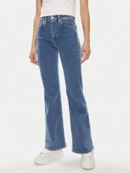 Tommy Jeans Jeansy Sylvia DW0DW17631 Niebieski Flare Fit. Niebieskie jeansy Tommy Jeans, bez wzorów. Za 469.99 zł.
