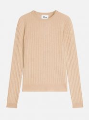 Just Cashmere Kaszmirowy sweter "Avana" w kolorze beżowym rozmiar: S. Brązowe swetry Just Cashmere, s, bez wzorów, z kaszmiru, bez ramiączek. Za 327.87 zł.