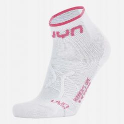 Skarpety do biegania damskie Uyn Runner's One Socks. Białe skarpety Uyn, bez wzorów, z dzianiny. Za 79.99 zł.