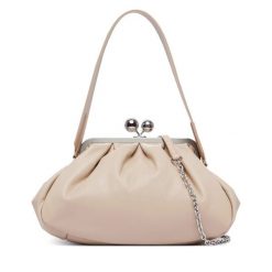 Torebka Weekend Max Mara. Brązowe torebki klasyczne Weekend Max Mara, bez wzorów, bez dodatków. Za 1,839.00 zł.