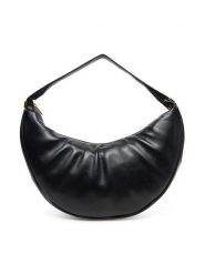Calvin Klein Torebka Pinched Soft Crescent Lg LV04F3009G Czarny. Czarne torebki klasyczne Calvin Klein, bez wzorów, ze skóry, bez dodatków. Za 569.99 zł.