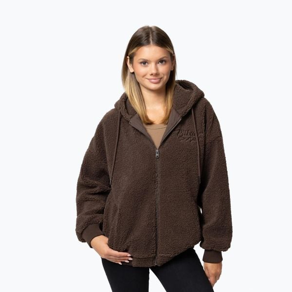 Bluza damska Pitbull Daisy Hooded Zip. Brązowe bluzy PITBULL, m, bez wzorów, z materiału, bez kaptura. Za 249.99 zł.