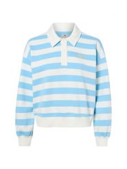 Levi's Bluza Kobiety Bawełna niebieski, L. Niebieskie bluzy Levi's®, l, bez wzorów, z bawełny, bez kaptura. Za 379.95 zł.