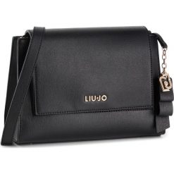 Torebka LIU JO - Crossbody A69169 E0087 Nero 22222. Czarne listonoszki Liu Jo, bez wzorów, ze skóry ekologicznej, bez dodatków. Za 519.00 zł.