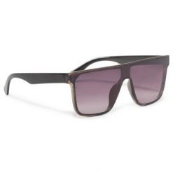 ACCCESSORIES 1WA-059-SS20 Czarny. Czarne okulary przeciwsłoneczne ACCCESSORIES, bez wzorów. Za 19.99 zł.