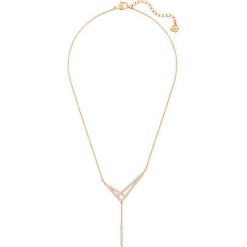 Pozłacany naszyjnik z kryształami Swarovski - (D)38 cm. Białe naszyjniki SWAROVSKI, z kryształem, pozłacane. W wyprzedaży za 339.95 zł.