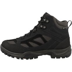Buty trekkingowe za kostkę damskie Ecco Xpedition III. Czarne trekkingi ecco, za kostkę. W wyprzedaży za 554.00 zł.