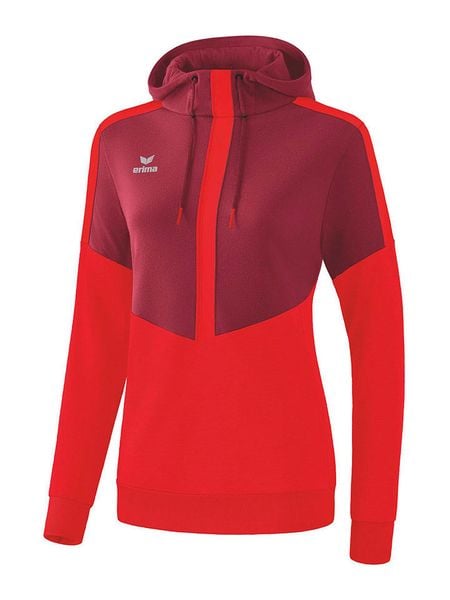 Erima Bluza "Squad" w kolorze czerwonym rozmiar: 44. Czerwone bluzy Erima, bez wzorów, z kapturem. Za 83.03 zł.