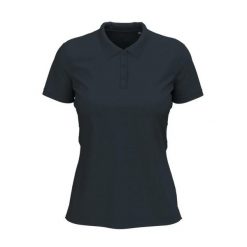 Damska Koszulka Polo Claire. Niebieskie koszulki polo STEDMAN, xl, bez wzorów, bez kołnierzyka, bez ramiączek. Za 100.99 zł.