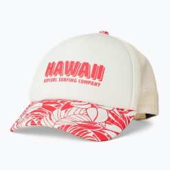 Czapka z daszkiem damska Rip Curl Mixed Yardage Trucker. Brązowe czapki Rip Curl, bez wzorów. Za 98.99 zł.