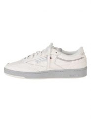 Reebok Skórzane sneakersy "Club C Revenge Vintage" w kolorze kremowym rozmiar: 40,5. Brązowe trampki Reebok, bez wzorów, bez zapięcia. Za 259.95 zł.