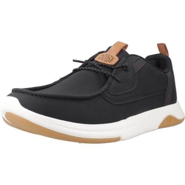 Buty HEY DUDE WALLY DRIFT CLASSIC Czarny. Czarne trekkingi Hey Dude, z syntetyku, trekkingowe. Za 382.50 zł.