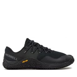 Buty do biegania Merrell. Czarne obuwie sportowe Merrell, bez zapięcia, do biegania. Za 389.99 zł.