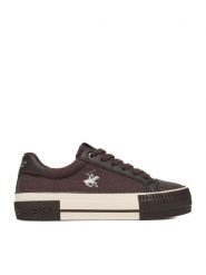 Beverly Hills Polo Club Trampki CEO-BHPC064W Brązowy. Brązowe trampki Beverly Hills Polo Club, bez wzorów, z materiału, bez zapięcia. Za 179.99 zł.