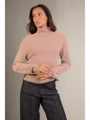 Perfect Cashmere Kaszmirowy sweter "Ruby" w kolorze jasnoróżowym rozmiar: M. Różowe swetry Perfect Cashmere, m, bez wzorów, z kaszmiru, bez ramiączek. Za 413.99 zł.