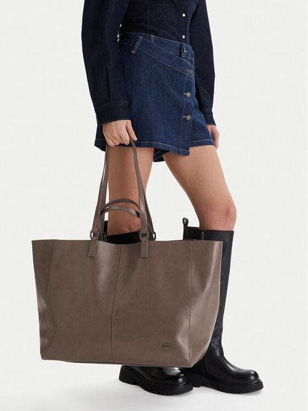 G-Star Raw Torebka EO-LDA8455 Brązowy. Brązowe shopper G-Star Raw, bez wzorów, z materiału, retro, bez dodatków. Za 184.99 zł.