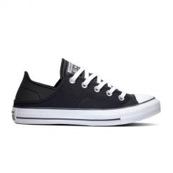 Buty do chodzenia damskie Converse Chuck Taylor All Star Crush Heel. Czarne obuwie sportowe Converse, z materiału, bez zapięcia, trekkingowe. W wyprzedaży za 553.75 zł.
