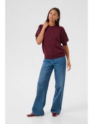 Kaffe Sweter w kolorze bordowym rozmiar: M. Czerwone swetry Kaffe, m, bez wzorów, bez ramiączek. Za 69.99 zł.