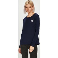 G-Star Raw - Bluzka. Niebieskie bluzki G-Star Raw, s, bez wzorów, z bawełny, casualowe, bez kołnierzyka, bez ramiączek. W wyprzedaży za 99.90 zł.