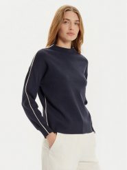Tatuum Sweter Coraline T2420.090B Granatowy Regular Fit. Niebieskie swetry Tatuum, xs, bez wzorów, z syntetyku, bez ramiączek. Za 169.99 zł.